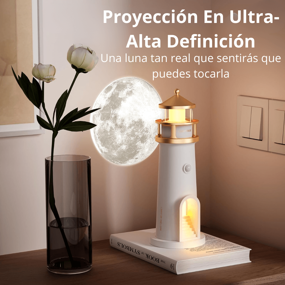 Faro Proyector de Luna